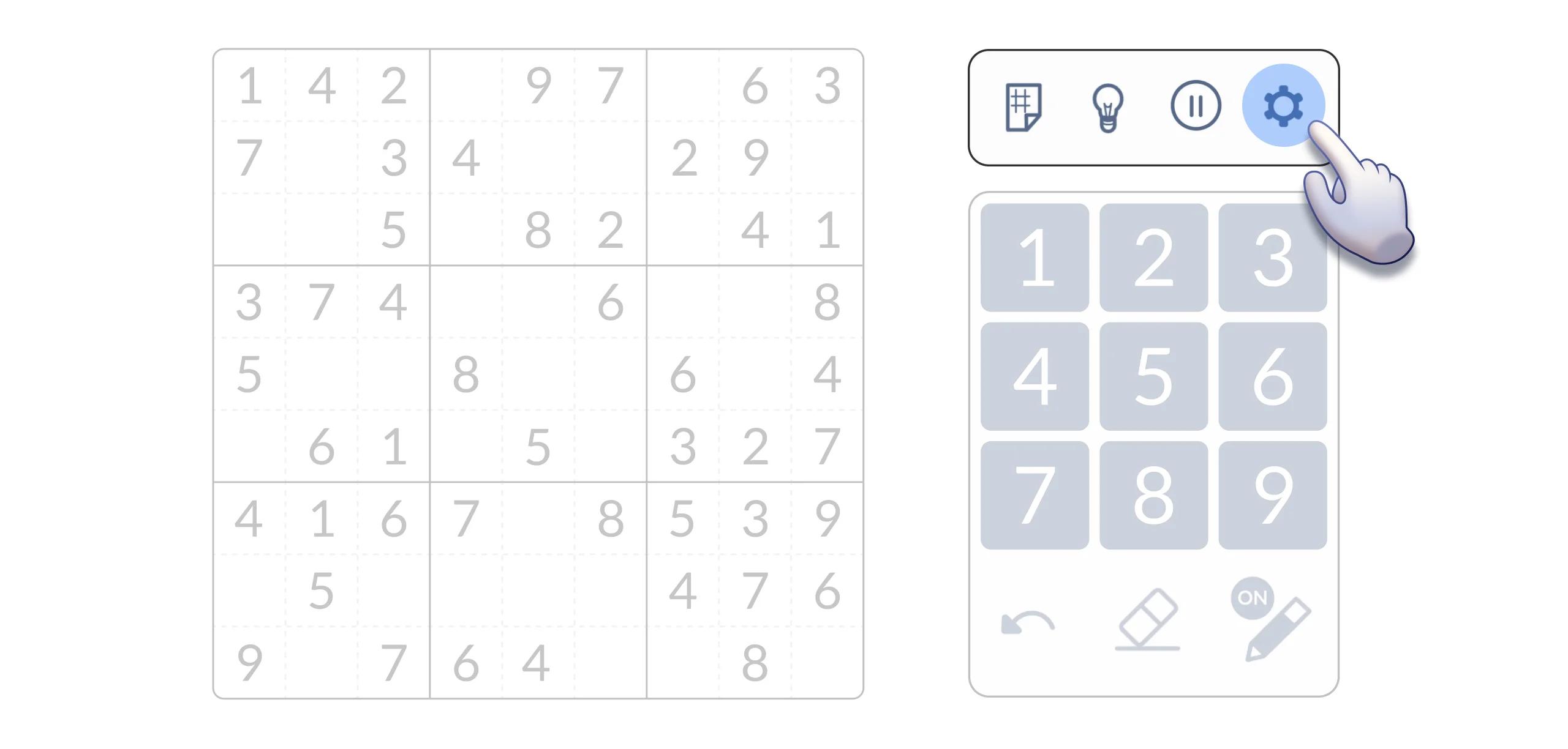 Ilustración de la función de configuración