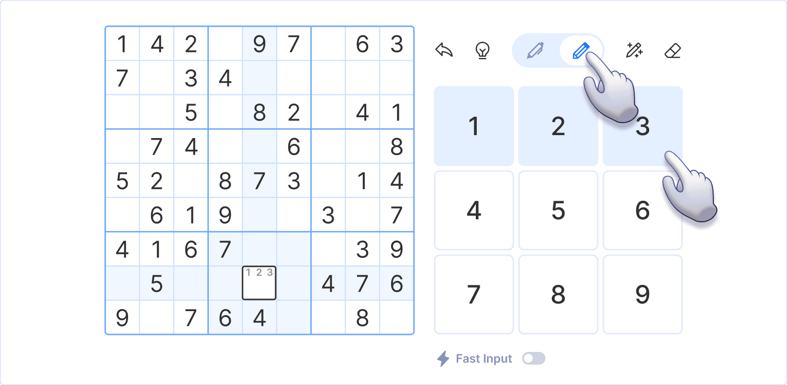 The Sudoku:免費線上數獨遊戲與益智題